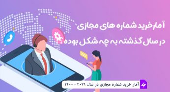 آمار خرید شماره مجازی در سال ۲۰۲۱-۱۴۰۰
