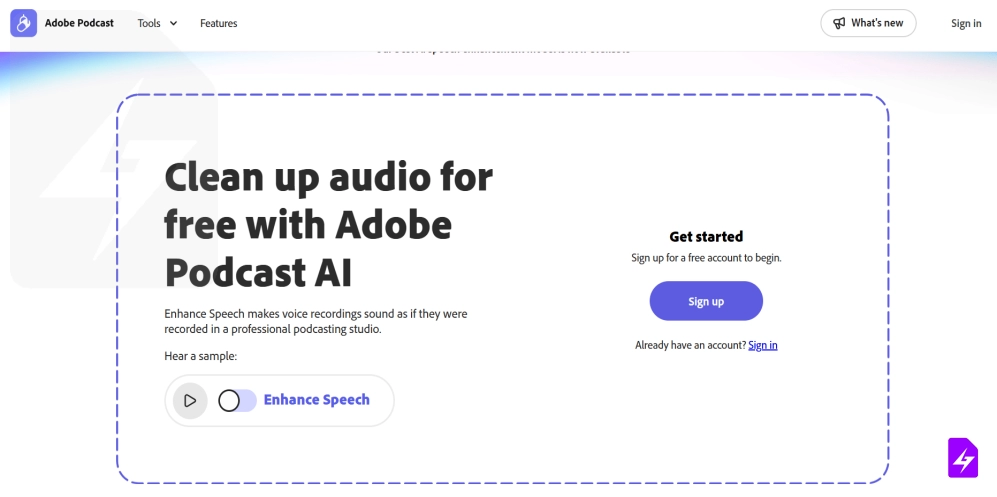 چگونه از Adobe Podcast Enhance Speech استفاده کنیم؟