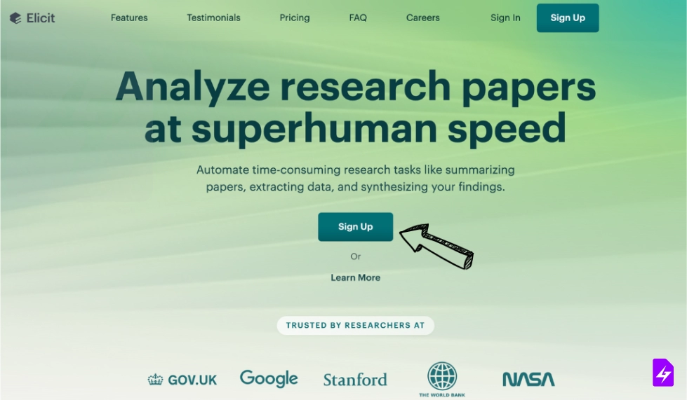 قابلیت‌های کلیدی هوش مصنوعی Elicit.org