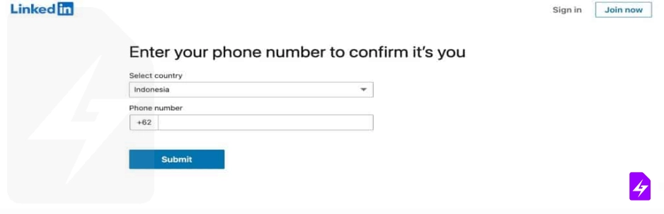 حل خطای This Phone Number Can Not Be Used لینکدین