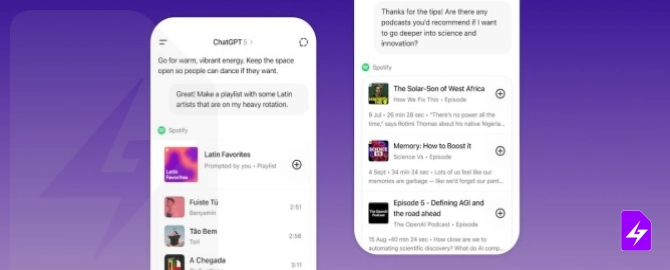 اتصال spotify به ChatGPT