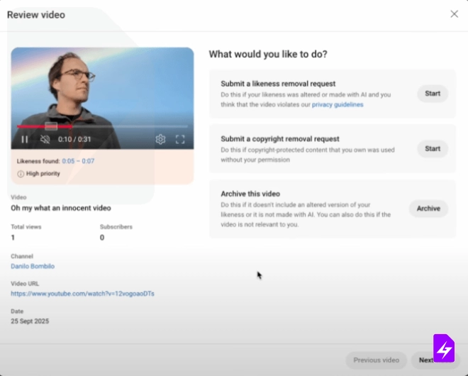 نحوه فعال‌سازی و استفاده از ابزار تشخیص شباهت یوتیوب